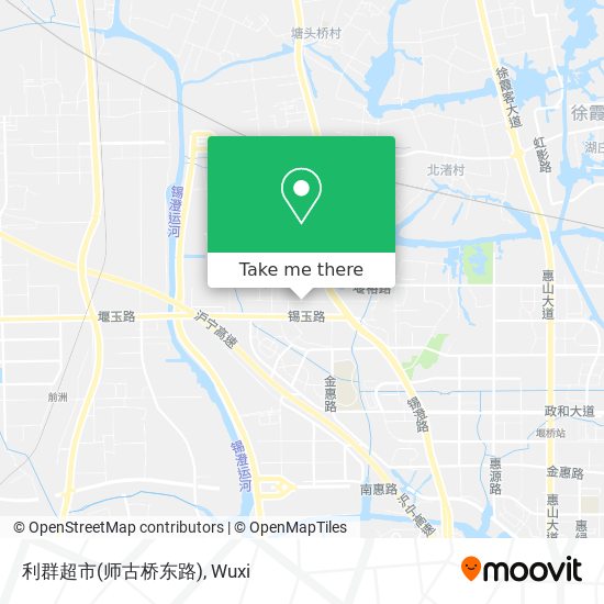 利群超市(师古桥东路) map