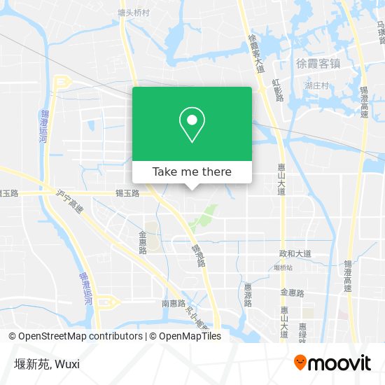 堰新苑 map