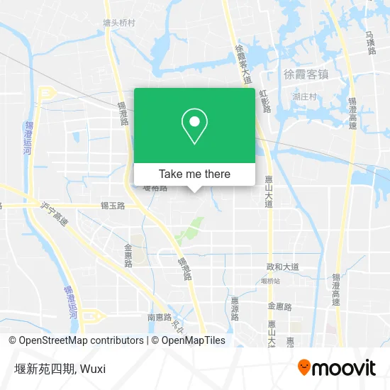堰新苑四期 map