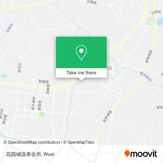 花园城温泉会所 map