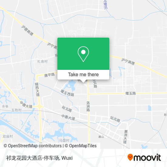 祁龙花园大酒店-停车场 map