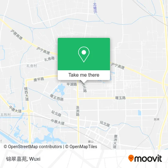 锦翠嘉苑 map