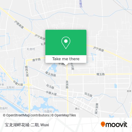 宝龙湖畔花城-二期 map