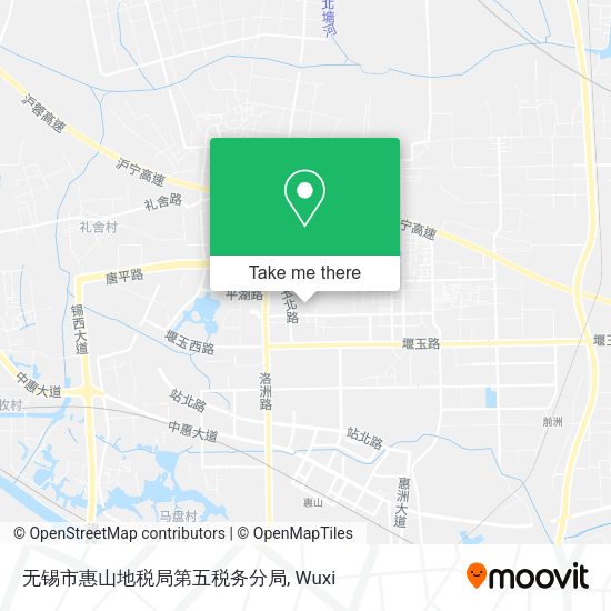 无锡市惠山地税局第五税务分局 map