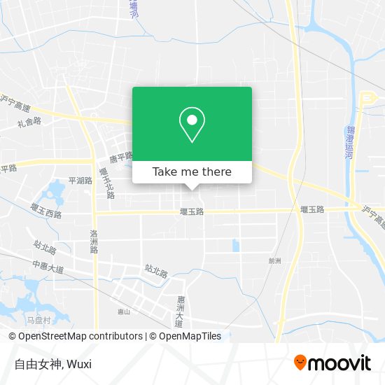 自由女神 map