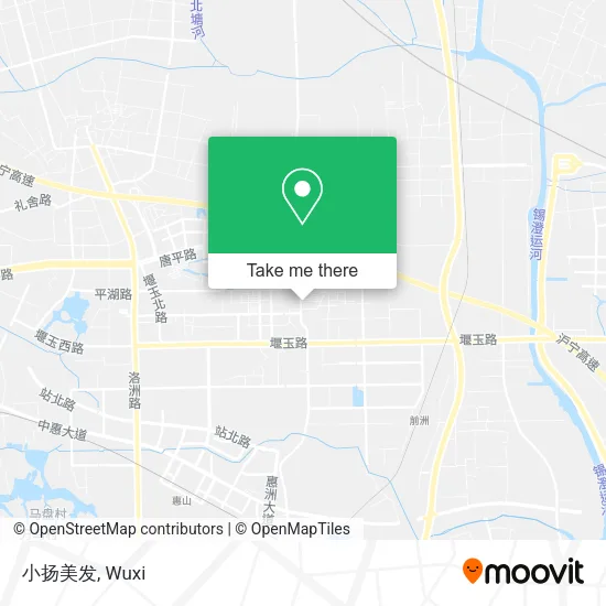 小扬美发 map