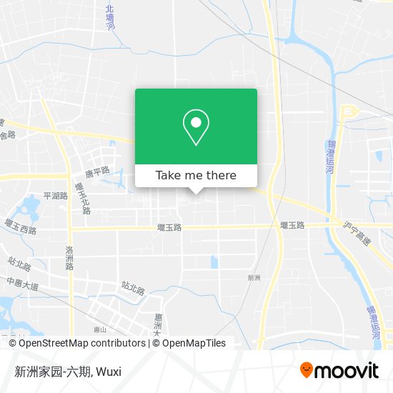 新洲家园-六期 map