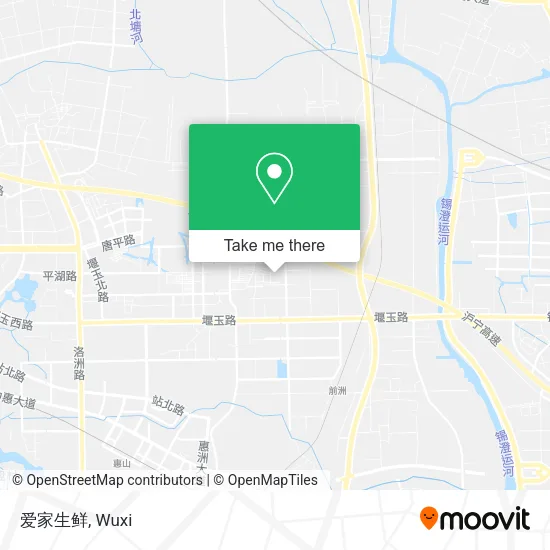 爱家生鲜 map