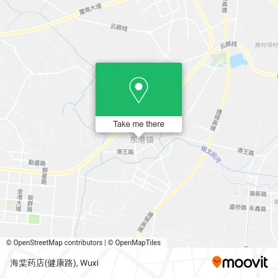 海棠药店(健康路) map
