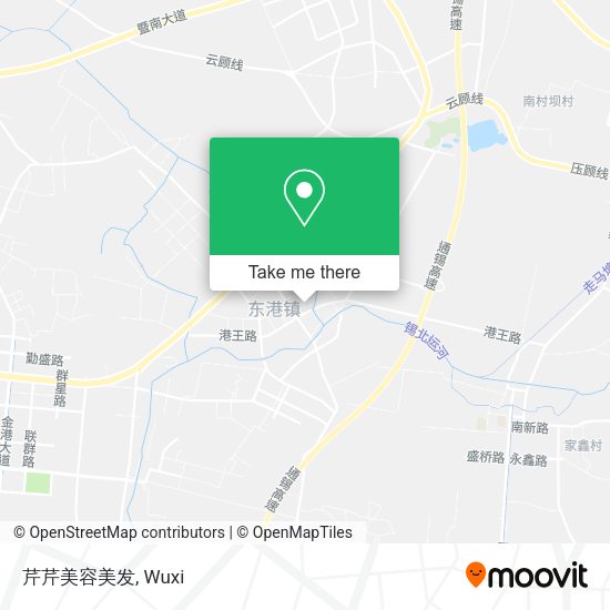 芹芹美容美发 map