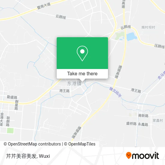 芹芹美容美发 map