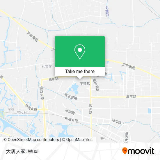 大唐人家 map