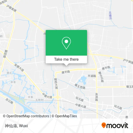 神仙庙 map