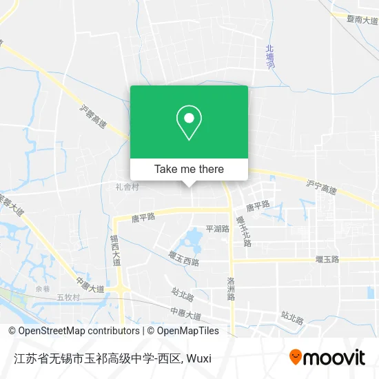江苏省无锡市玉祁高级中学-西区 map