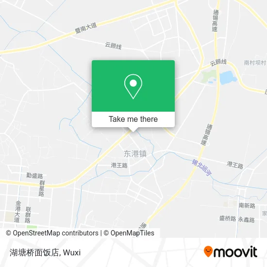 湖塘桥面饭店 map