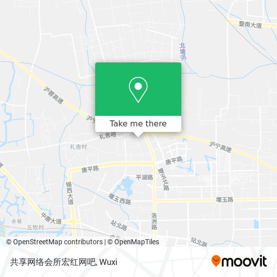 共享网络会所宏红网吧 map