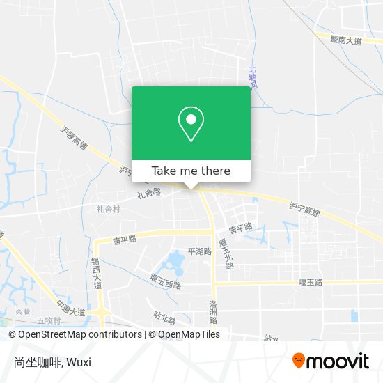 尚坐咖啡 map