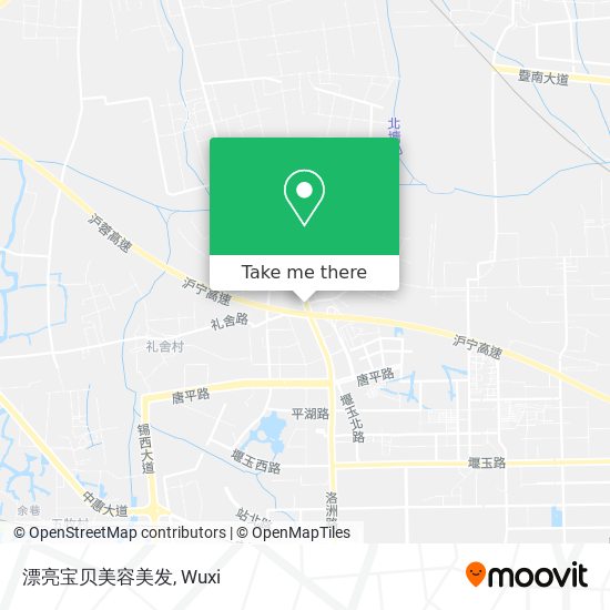 漂亮宝贝美容美发 map