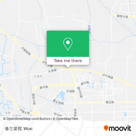 春兰菜馆 map