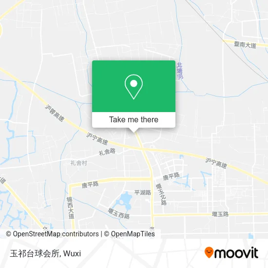 玉祁台球会所 map