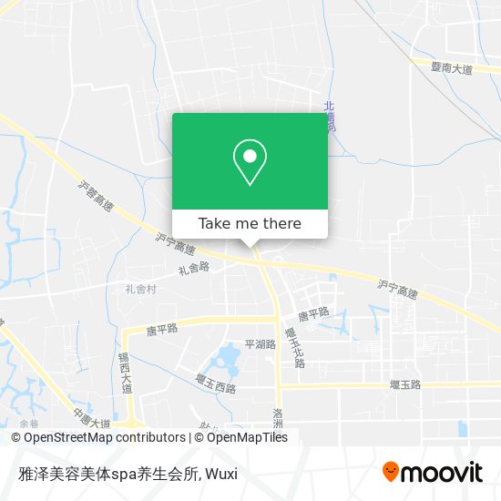 雅泽美容美体spa养生会所 map