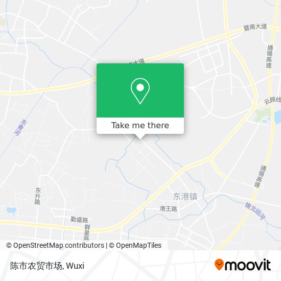 陈市农贸市场 map