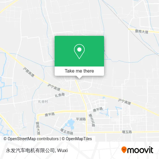 永发汽车电机有限公司 map