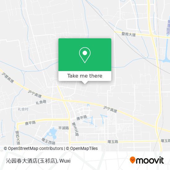 沁园春大酒店(玉祁店) map