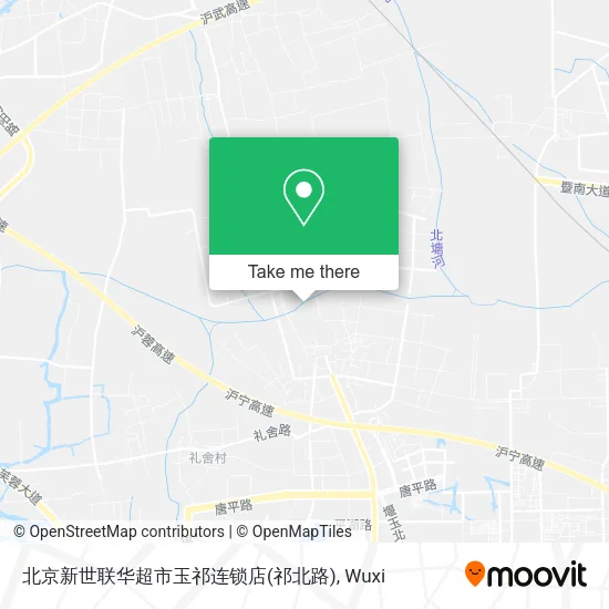 北京新世联华超市玉祁连锁店(祁北路) map