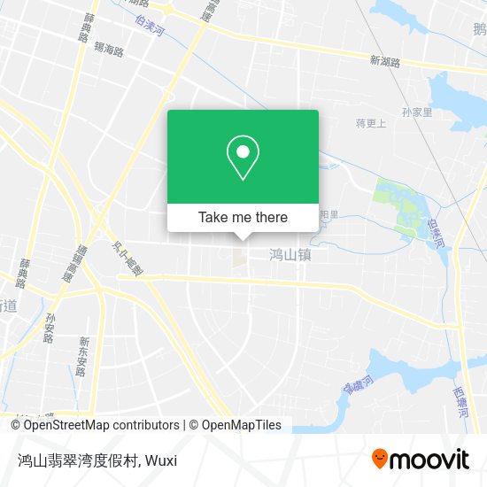 鸿山翡翠湾度假村 map
