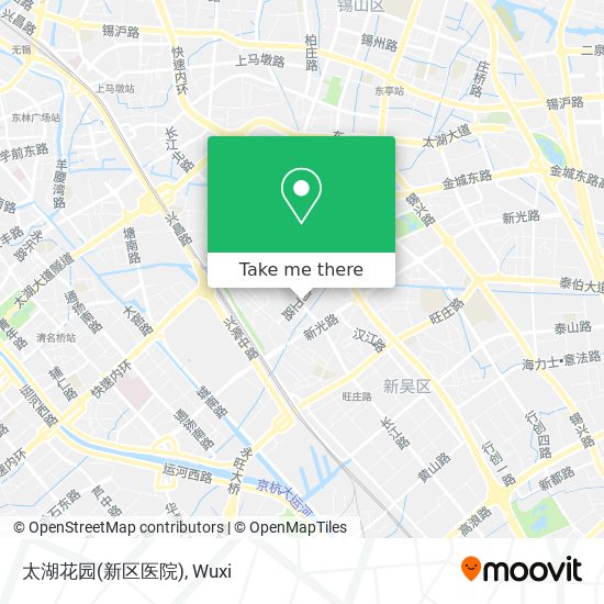 太湖花园(新区医院) map