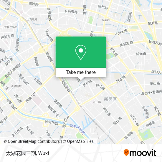 太湖花园三期 map