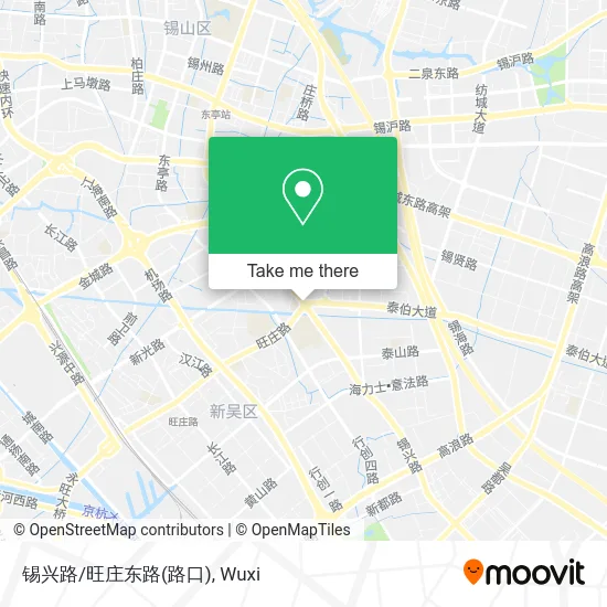 锡兴路/旺庄东路(路口) map