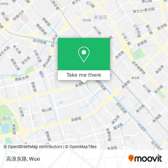 高浪东路 map