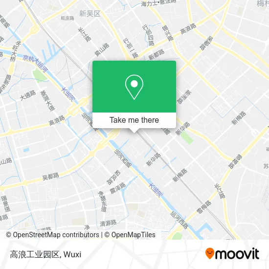 高浪工业园区 map