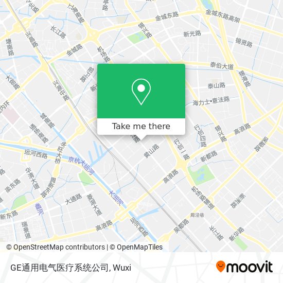 GE通用电气医疗系统公司 map