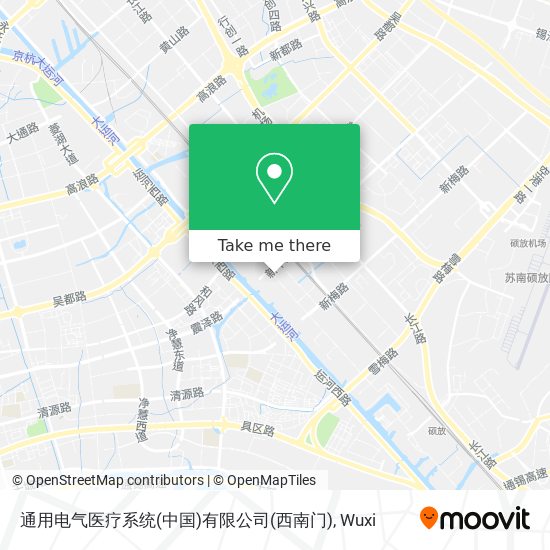 通用电气医疗系统(中国)有限公司(西南门) map