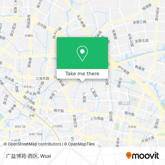 广益博苑-西区 map