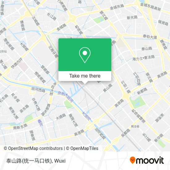 泰山路(统一马口铁) map
