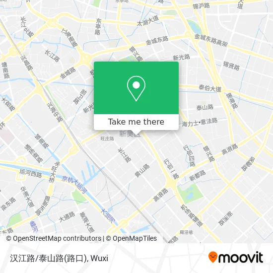 汉江路/泰山路(路口) map