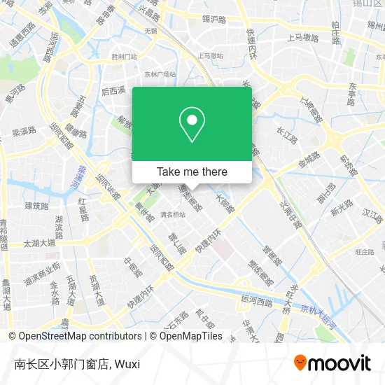 南长区小郭门窗店 map