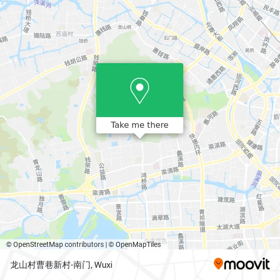 龙山村曹巷新村-南门 map