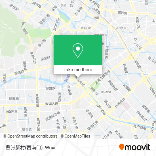 曹张新村(西南门) map