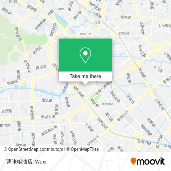 曹张粮油店 map