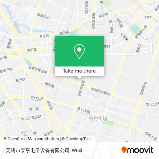 无锡市泰亨电子设备有限公司 map
