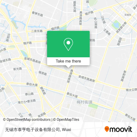 无锡市泰亨电子设备有限公司 map