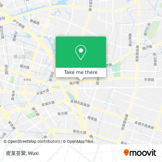蜜菓荟聚 map