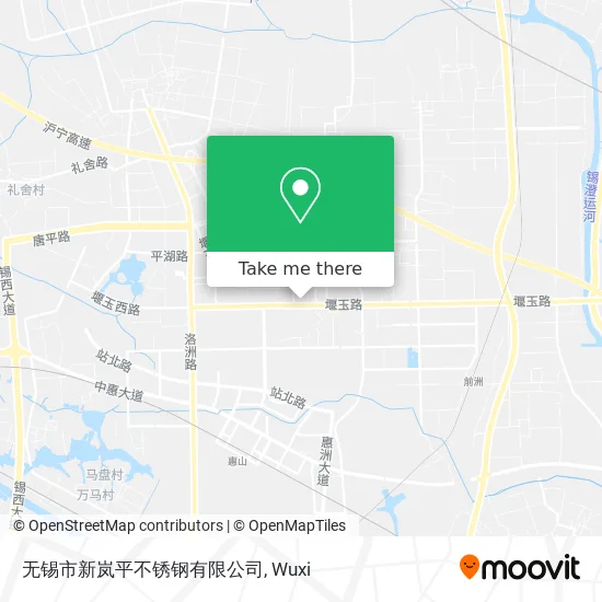 无锡市新岚平不锈钢有限公司 map