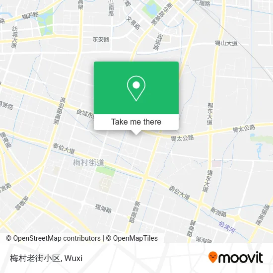 梅村老街小区 map