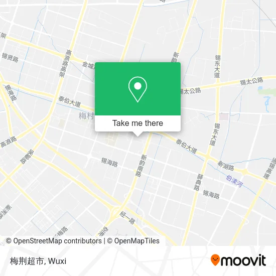 梅荆超市 map